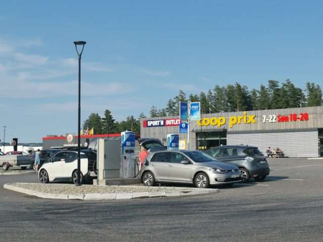 Mer Charging Station in Tangen Norway 2337