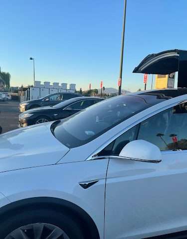 Tesla Supercharger in Pleasanton California