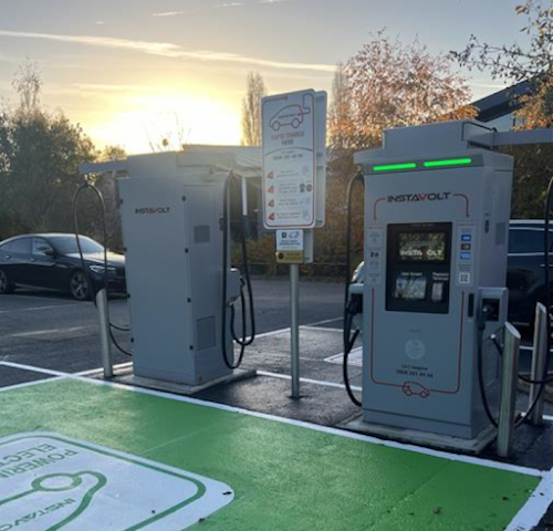 InstaVolt Charging Station in Loughton United Kingdom of Great Britain and Northern Ireland