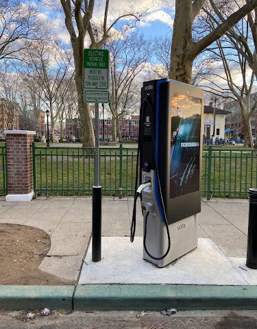 Shell Recharge Charging Station in Hoboken New Jersey