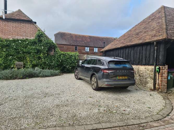 Electric Vehicle Charging Station EV Charging Station at The Cowshed Port Lympne