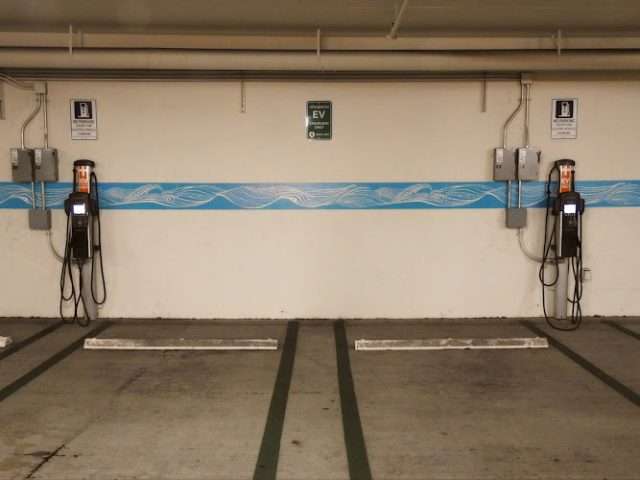 ChargePoint Charging Station in San Diego California