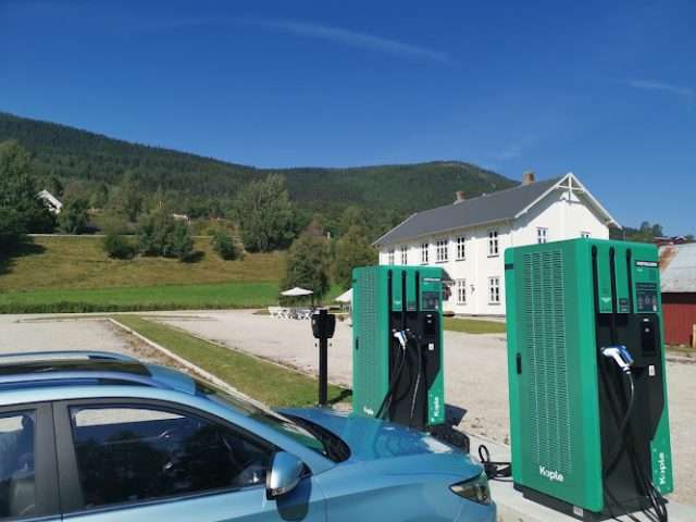 Kople Charging Station in Rendalen Norway 2484