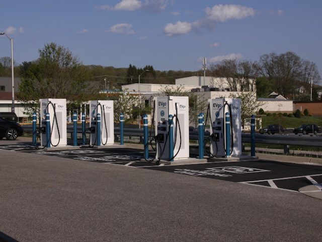 EVgo Charging Station in Blacksburg Virginia