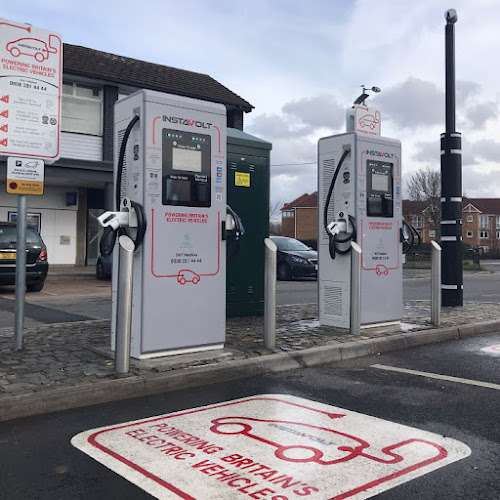 InstaVolt Charging Station EV Charging Station at Central Square