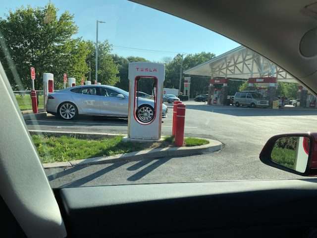 Tesla Supercharger in Reading Pennsylvania