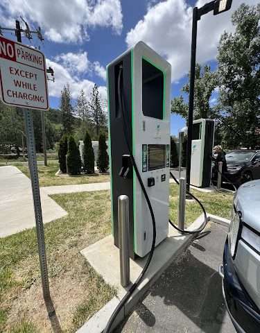Electrify America Charging Station in Groveland California
