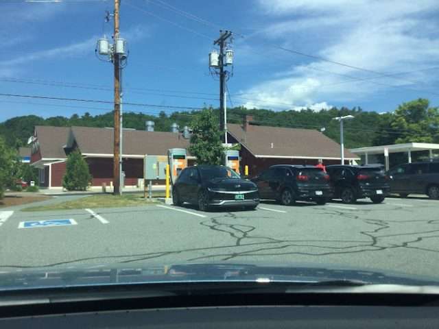 ChargePoint Charging Station in White River Junction Vermont