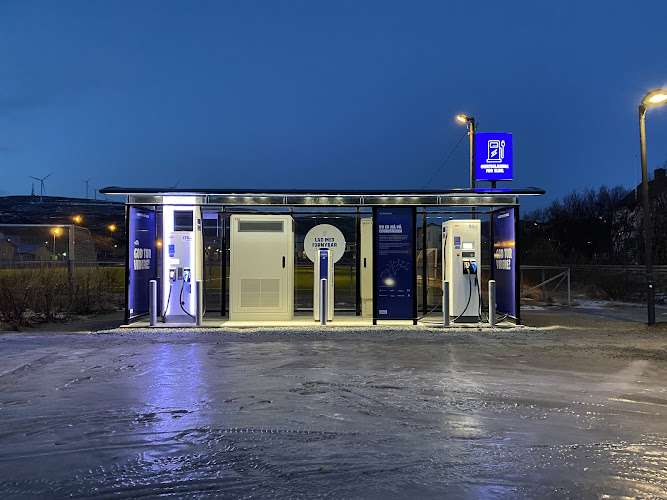 Vattenfall Charging Station EV Charging Station at Nordregata 11