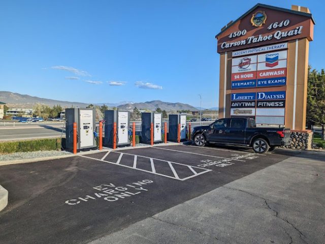 EV Range Charging Station in Carson City Nevada