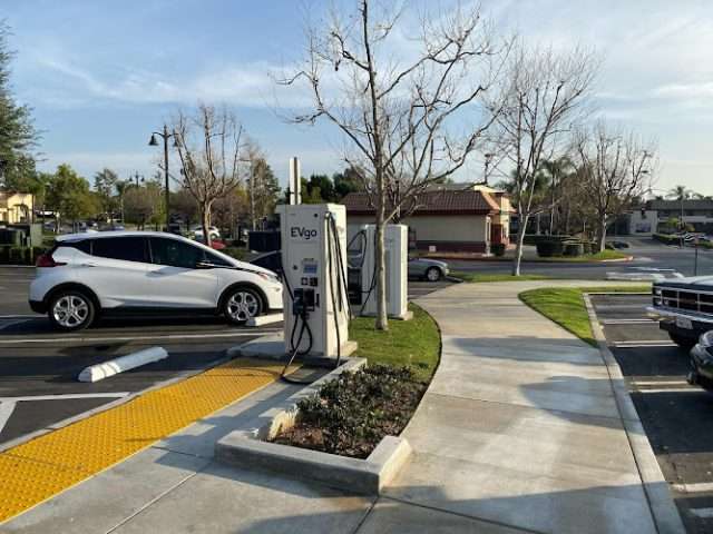 EVgo Charging Station in San Dimas California