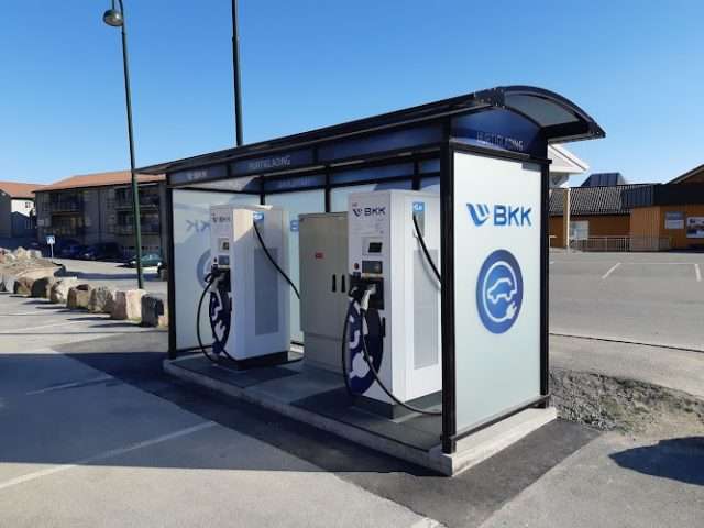 Eviny Charging Station in Froland Norway 4820