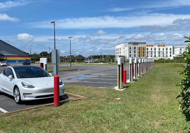 Tesla Supercharger in Brunswick Georgia