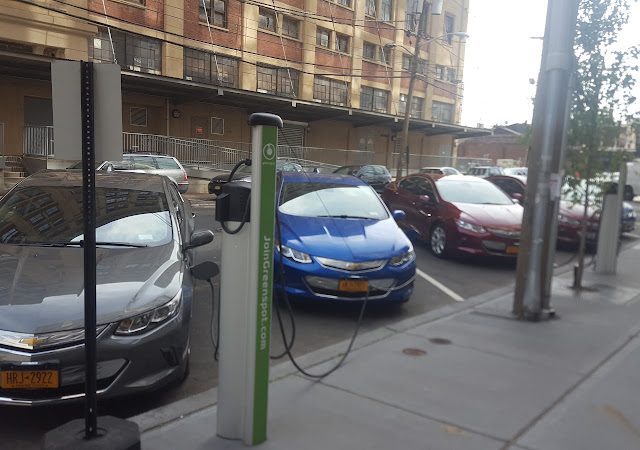Greenspot Charging Station in Jersey City New Jersey