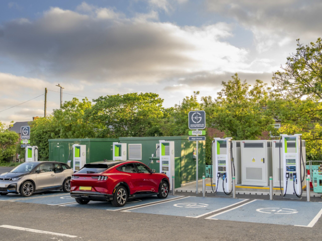 GRIDSERVE Charging Station in Chester-le-Street United Kingdom of Great Britain and Northern Ireland