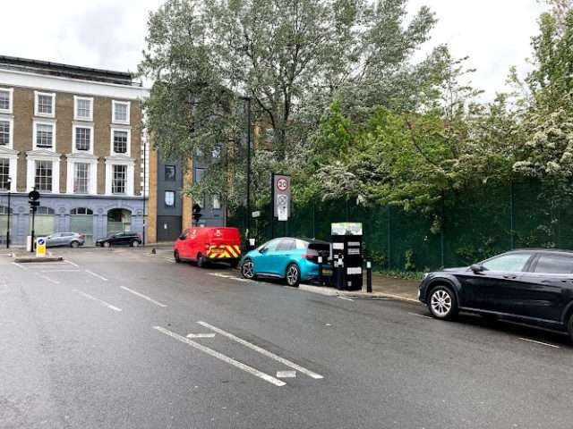 ESB Charging Station in London United Kingdom of Great Britain and Northern Ireland