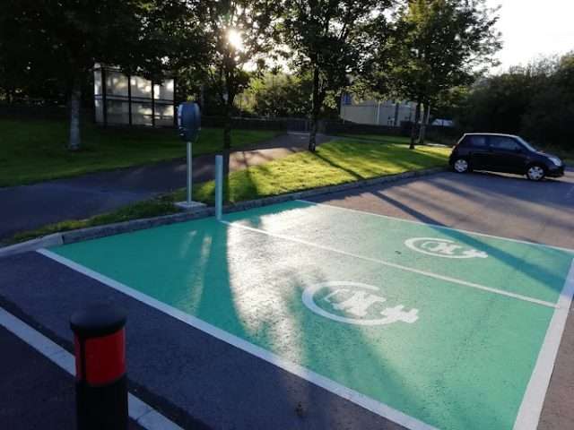 Electric Vehicle Charging Station in Llanelli United Kingdom of Great Britain and Northern Ireland