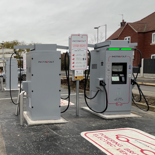 InstaVolt Charging Station EV Charging Station at Bob Rainsforth Way