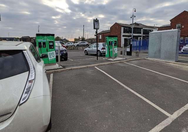 Be.EV Charging Station in Bolton United Kingdom of Great Britain and Northern Ireland