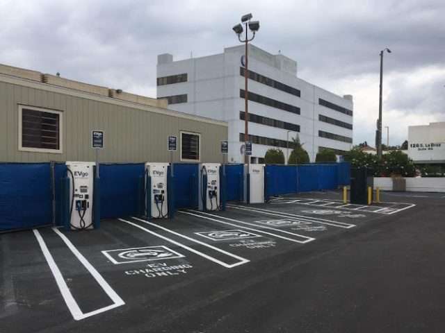 EVgo Charging Station in Inglewood California