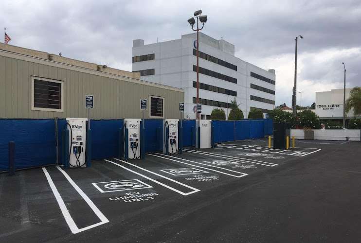 EVgo Charging Station EV Charging Station at 105 S La Brea Ave