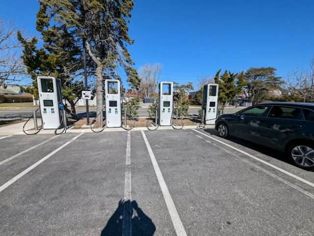 Electrify America Charging Station in Montauk New York