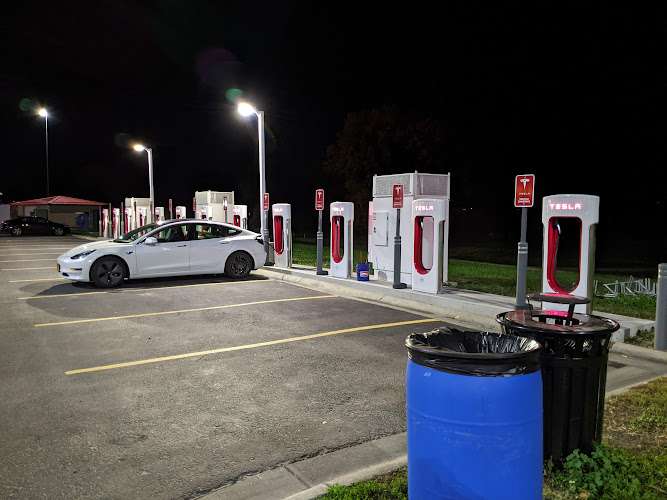 Tesla Supercharger EV Charging Station at Town Pump Travel Center