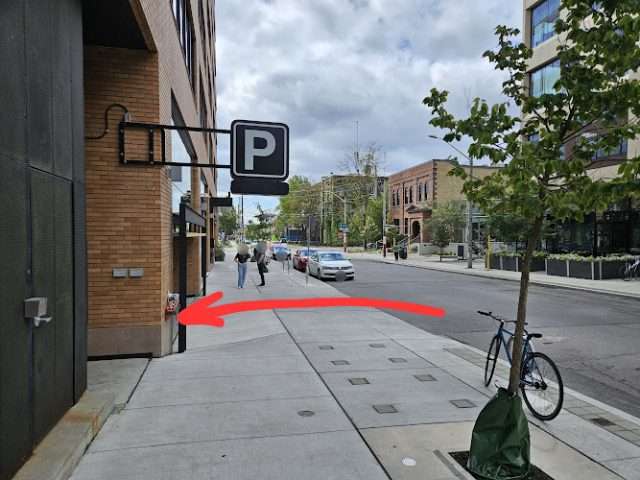 FLO Charging Station in Toronto Ontario Canada