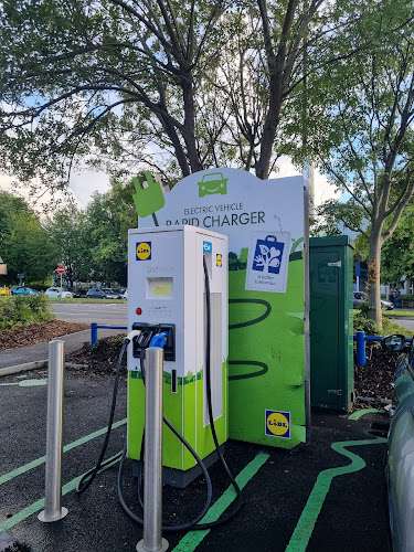 Lidl Charging Station EV Charging Station at Stag Hill House