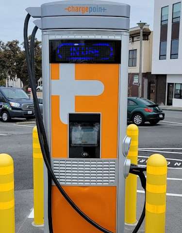 ChargePoint Charging Station in Pacific Grove California