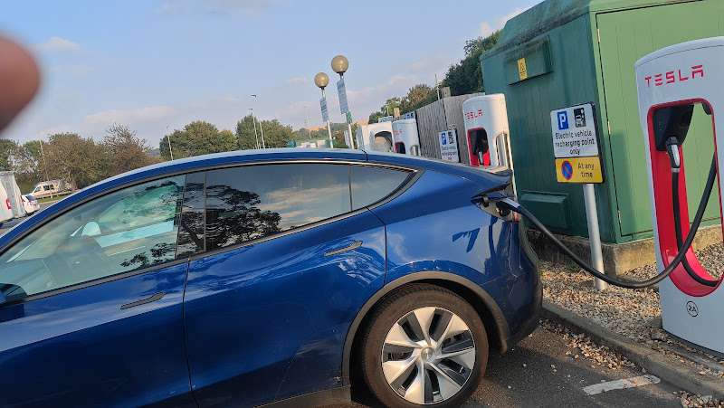 Tesla Supercharger EV Charging Station at 7 Whitehouse St