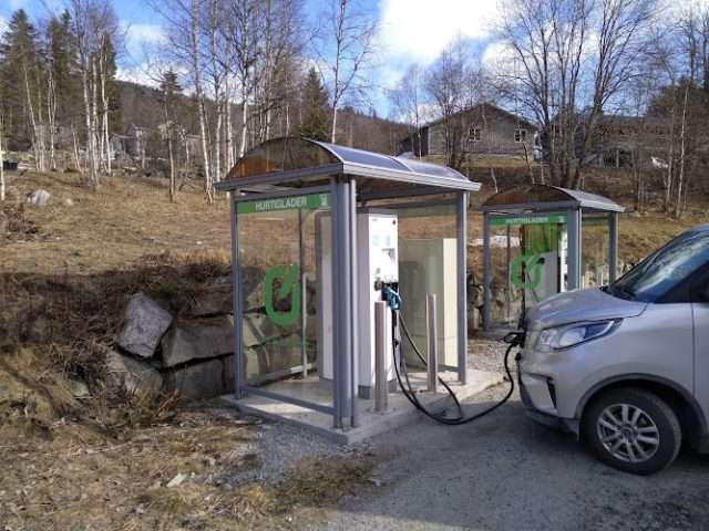 Mer Charging Station in Edland Norway 3895