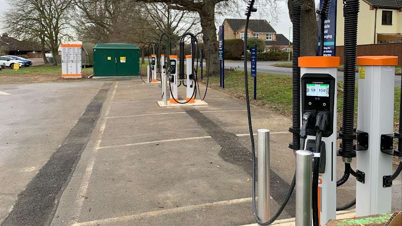 Osprey Charging Station EV Charging Station at Bypass Nurseries Garden Centre