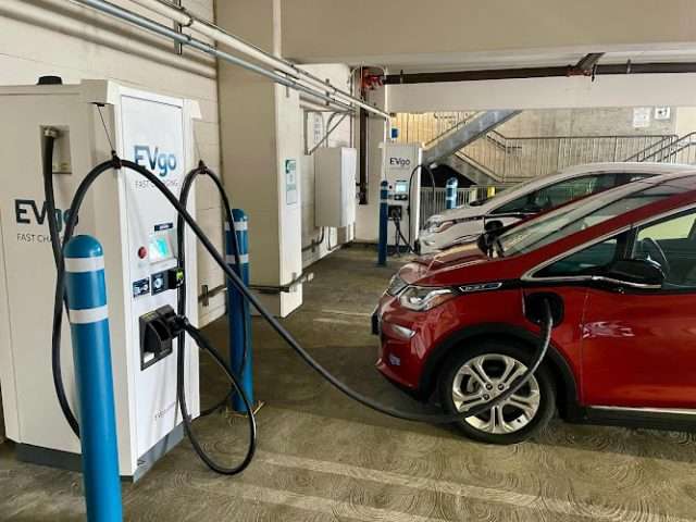 EVgo Charging Station in Watsonville California