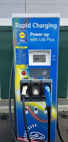 Lidl Charging Station in Bognor Regis United Kingdom of Great Britain and Northern Ireland