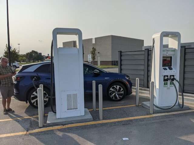 Electrify America Charging Station in Council Bluffs Iowa