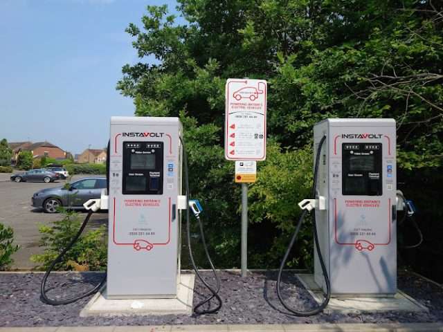 InstaVolt Charging Station in Doncaster United Kingdom of Great Britain and Northern Ireland