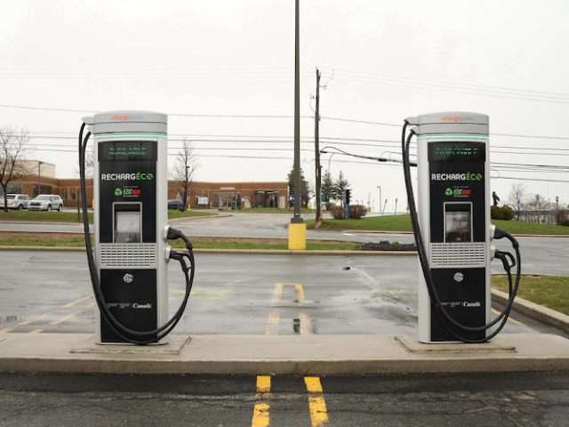 EcoCharge Charging Station in New Brunswick NB Canada