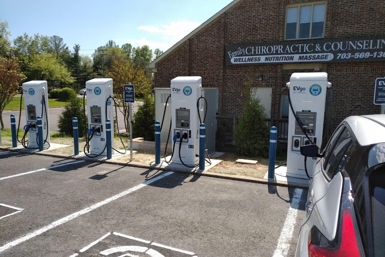 EVgo Charging Station EV Charging Station at 8424 Old Keene Mill Rd