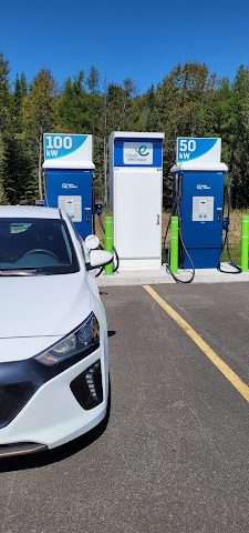 Circuit électrique Charging Station in Sainte-Agathe-des-Monts Quebec Canada