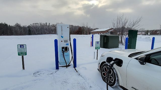 ZEF Energy Charging Station in Sturgeon Lake Minnesota