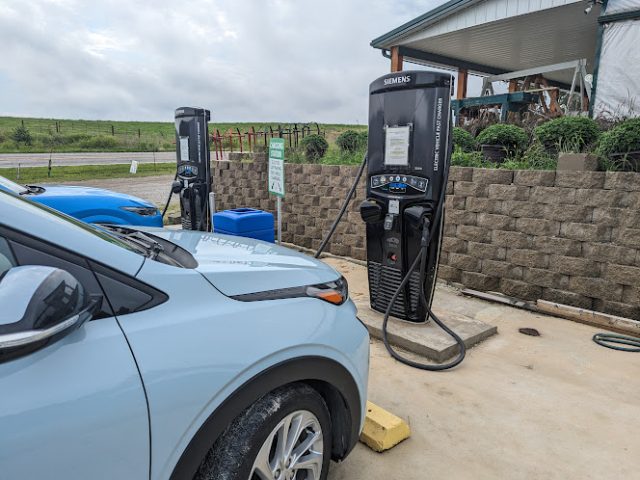 Electric Vehicle Charging Station in Warrensburg Missouri