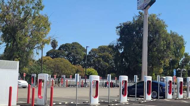 Tesla Supercharger in Vallejo California