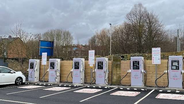InstaVolt Charging Station in Gateshead United Kingdom of Great Britain and Northern Ireland