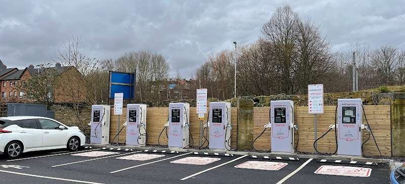 InstaVolt Charging Station EV Charging Station at McDonald's