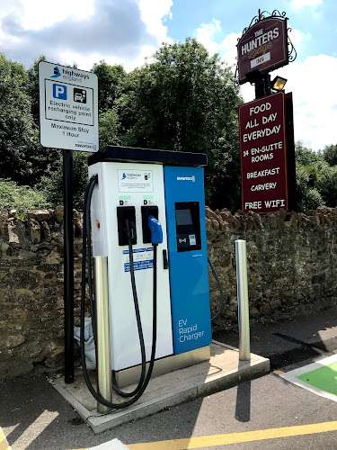 Swarco Charging Station EV Charging Station at Leigh Common
