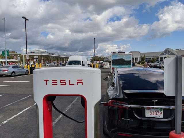 Tesla Supercharger in Fairfield Connecticut