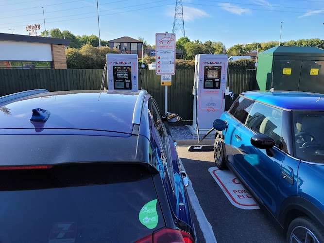 InstaVolt Charging Station EV Charging Station at McDonald's