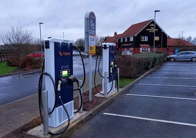 Osprey Charging Station in Gainsborough United Kingdom of Great Britain and Northern Ireland