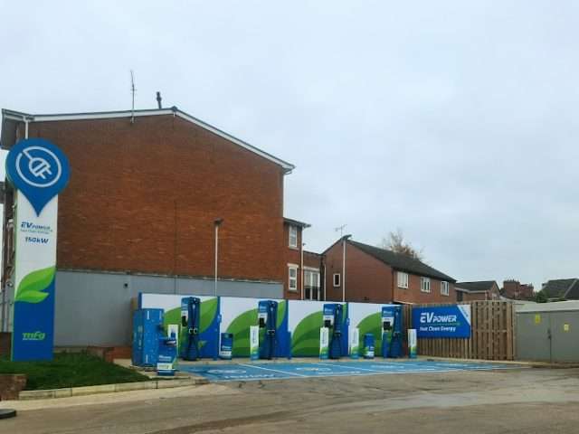 MFG Charging Station in Rugby United Kingdom of Great Britain and Northern Ireland